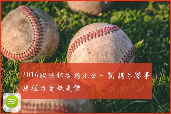 2016欧洲杯各场比分一览 揭示赛事进程与晋级走势